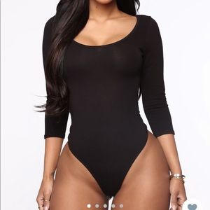 Scoop neck bodysuits